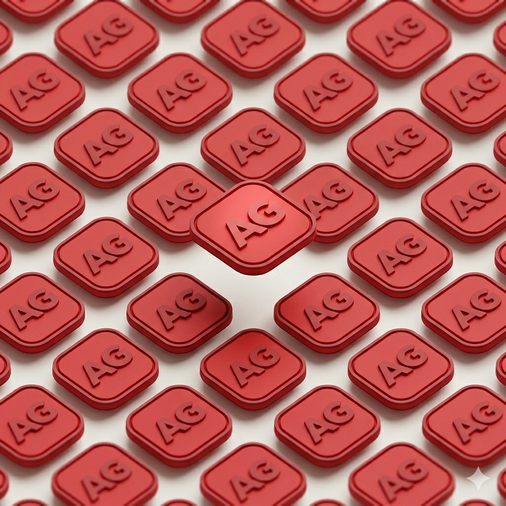 Red AG Color Patches X3