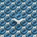 Blue AG Color Patches X3